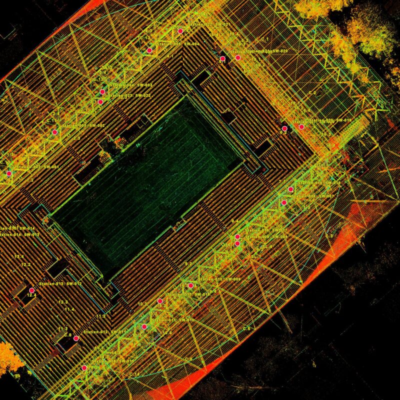 Nuage de points du projet Roland-Garros