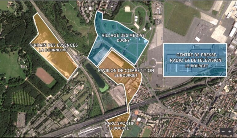 JO 2024 : GEOFIT réalise des missions d'expertise foncière sur le cluster des médias.