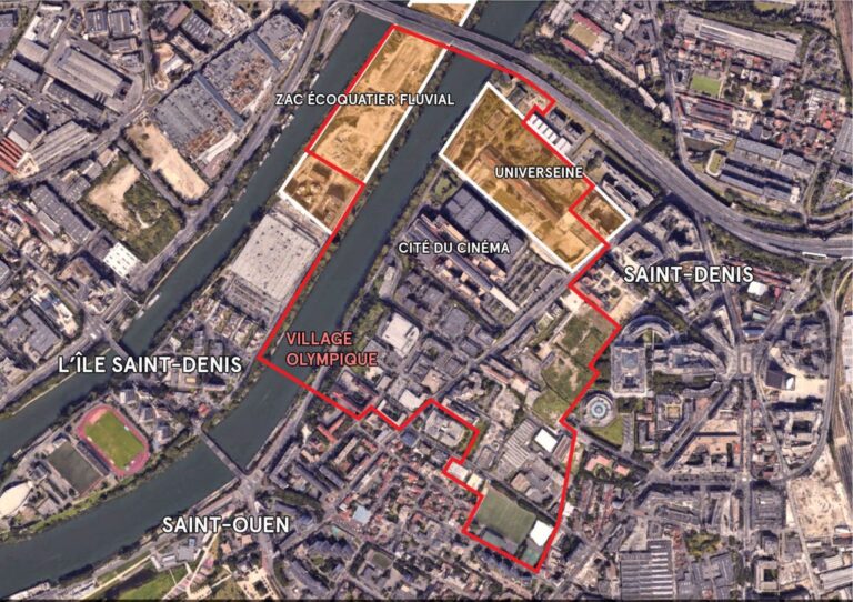 JO 2024 : GEOFIT réalise des missions d'expertise foncière sur le village Olympique et Paralympique.