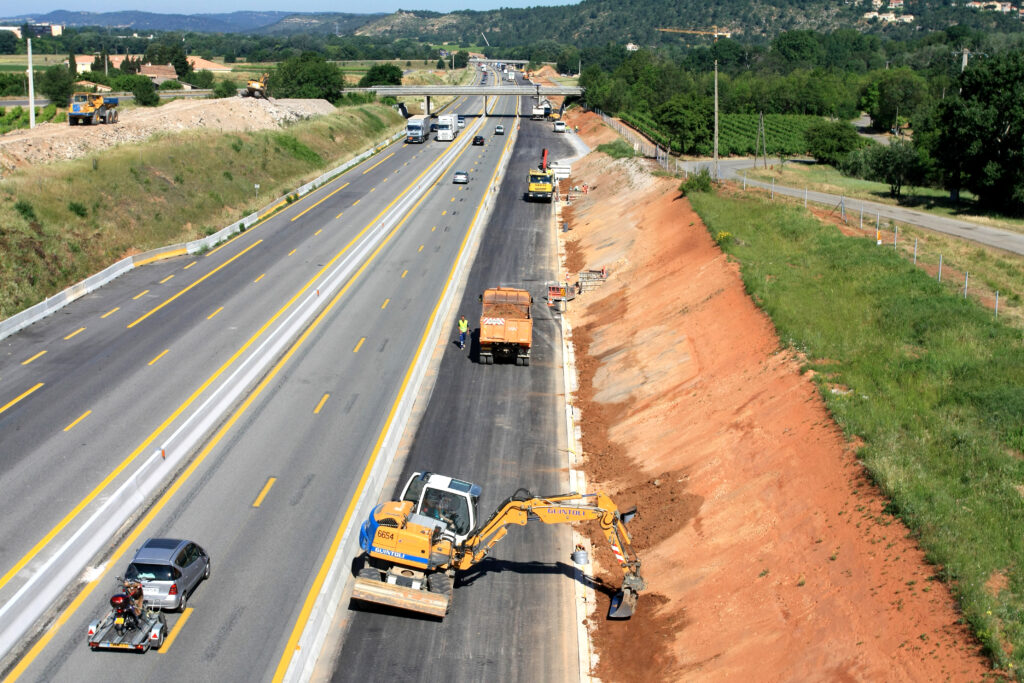 Références projets GEOFIT : élargissement de l'A10
