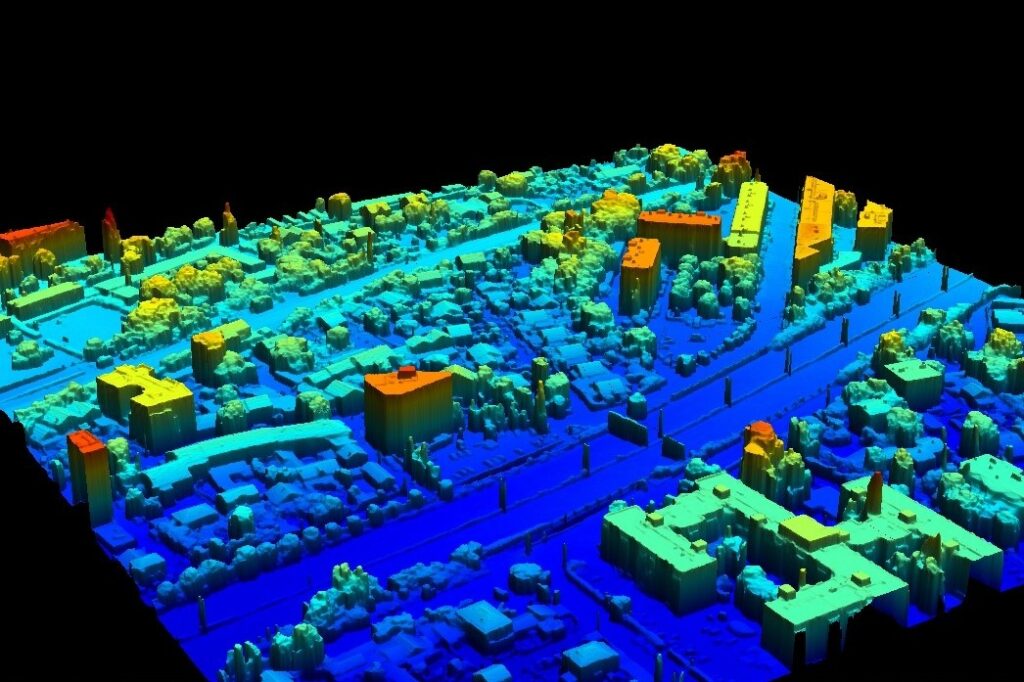 Références projets GEOFIT : Acquisition LIDAR et images production d'un PCRS